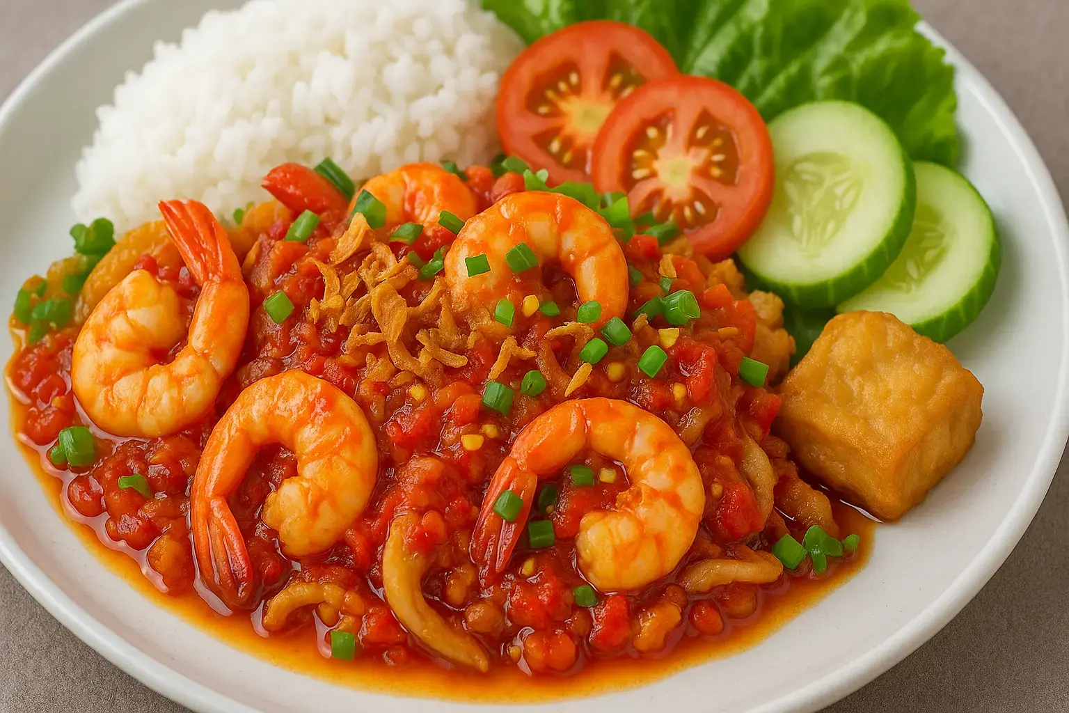 Seafood Sambal Geprek